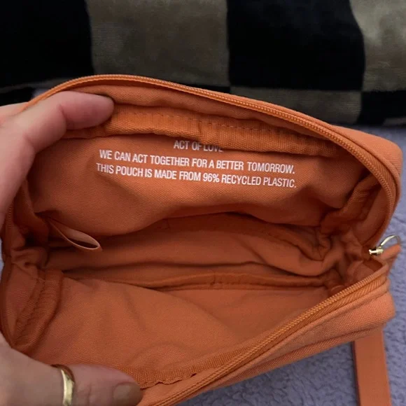 Orange Designer Wristlet - Picture 3 of 4